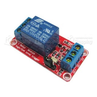 iCShop 1路繼電器模組 12V 高電位觸發 Arduino Relay 模組 擴展板