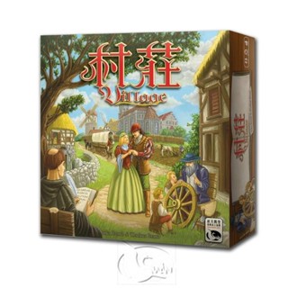 *【新天鵝堡桌遊】村莊 Village 墊腳石購物網