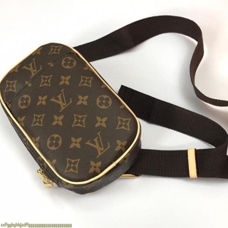 筱筱二手店LouisVuitton LV男女胸包GERONIMOS lv胸包lv單肩包M51870後背包Lv側背包斜