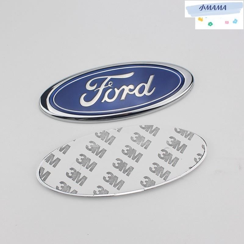 M~A FORD前後標車貼LOGO 車尾標 機蓋標後尾箱中網標貼 福特Focus Mondeo Fiesta