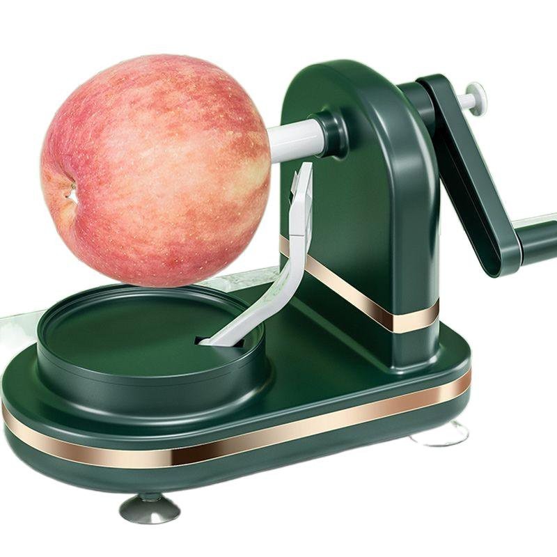 手搖削蘋果神器 傢用自動削皮器 颳皮刀 刨水果削皮機 蘋果皮削皮神器 0BSL