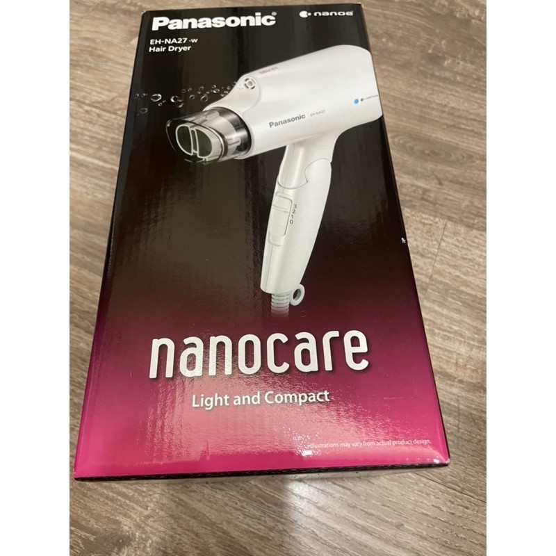 Panasonic 國際牌奈米水離子吹風機 EH-NA27 白色