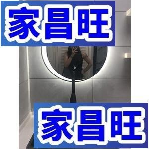 免運【JCW】✨－MR02月牙形圓鏡✨ 智能鏡子 LED燈鏡 浴室鏡 壁掛衛浴鏡 除霧鏡