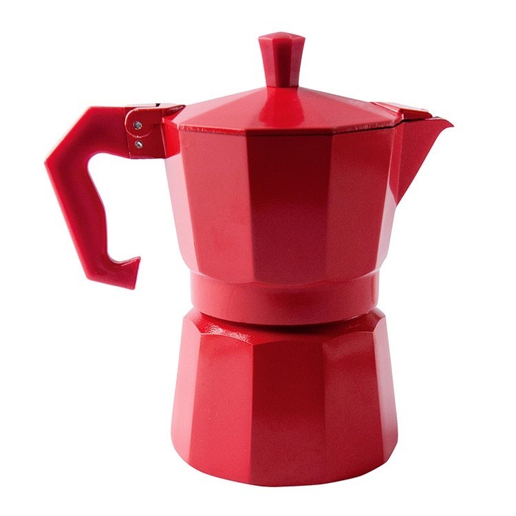 台灣現貨 義大利《EXCELSA》Chicco義式摩卡壺(紅1杯) | 濃縮咖啡 摩卡咖啡壺