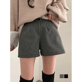 【Codibook】韓國 gifteabox 寬鬆羊毛短褲［預購］短褲 西裝褲 女裝