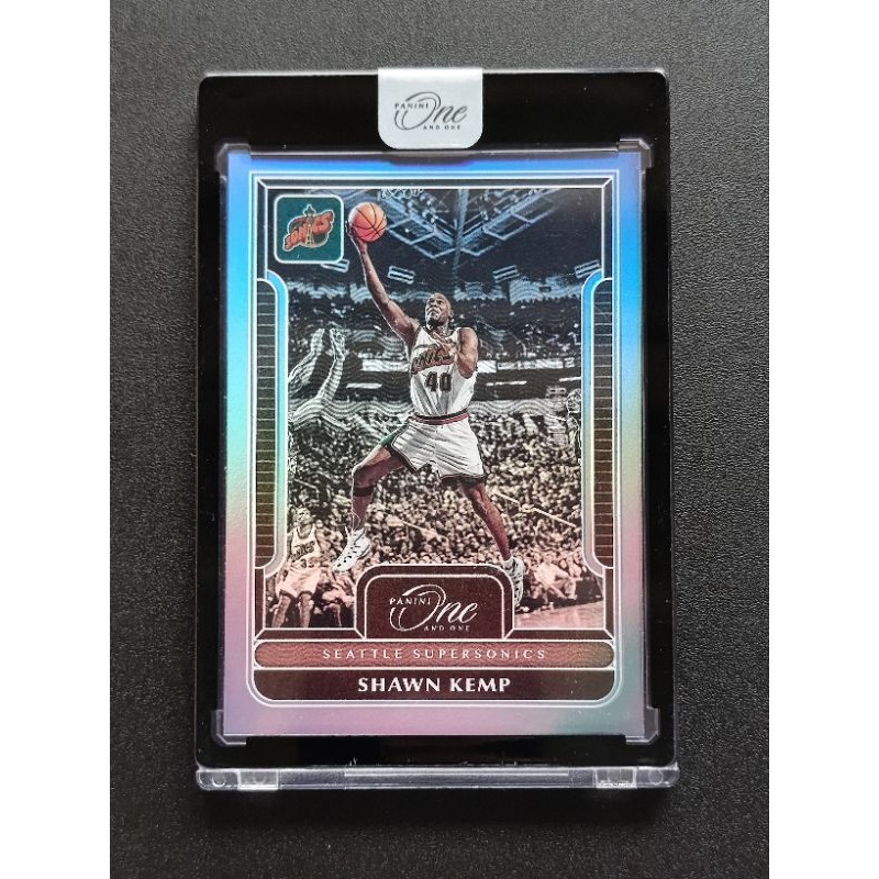 超貴卡盒 限量 40張 野獸 2022-23 Panini One And One Shawn Kemp Blue