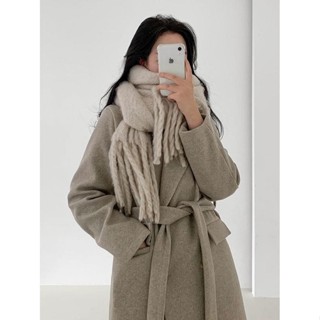 【Codibook】韓國 BEIDELLI 高品質雙排扣大衣［預購］大衣 綁帶大衣 女裝