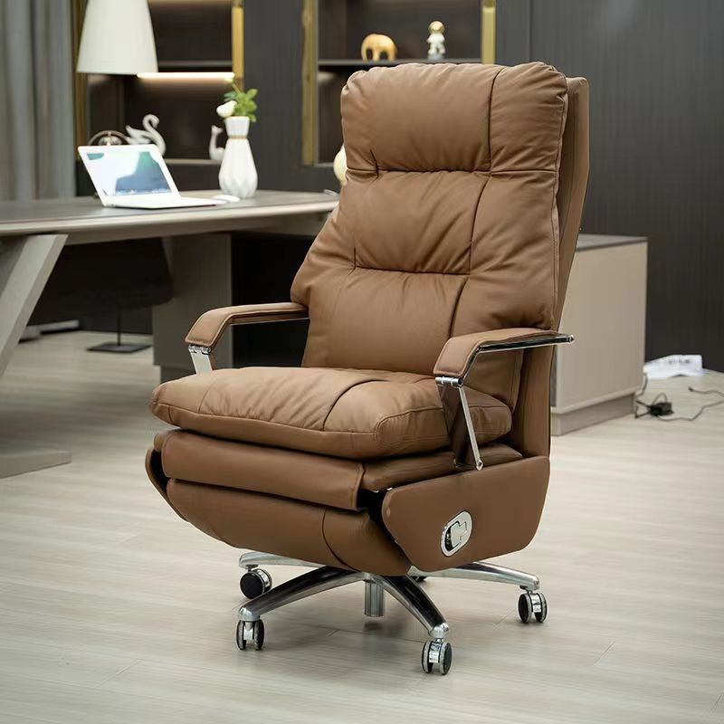 【免運】電動可躺老闆椅舒適書房電腦椅舒服久坐商務辦公椅