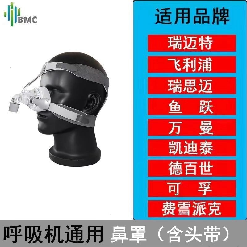 瑞邁特 NM4鼻罩 (僅罩鼻子) 呼吸機 原裝通用 配件 鼻面罩