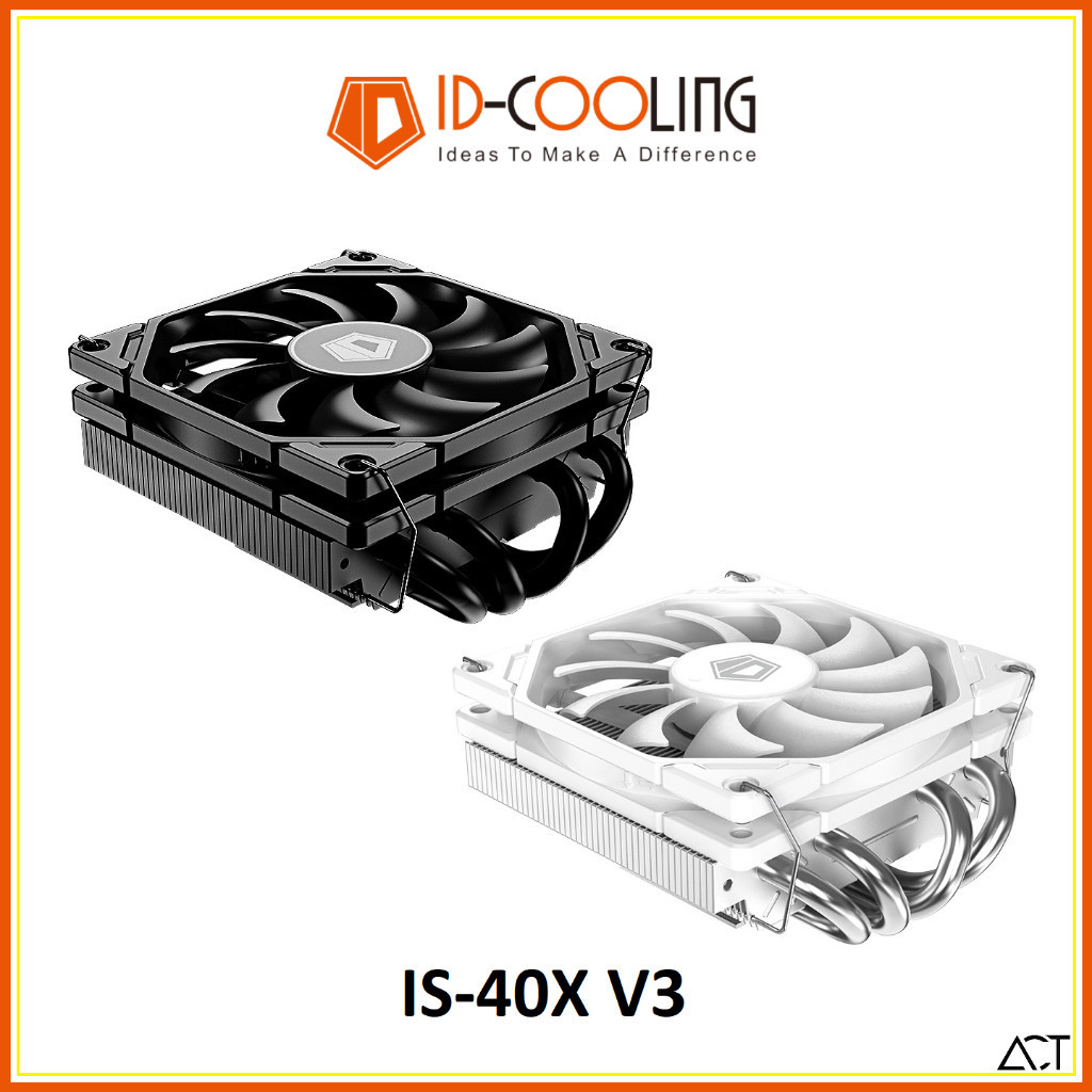 ❀Id-cooling IS-40X V3 CPU散熱器4熱管9CM下流散熱器♂