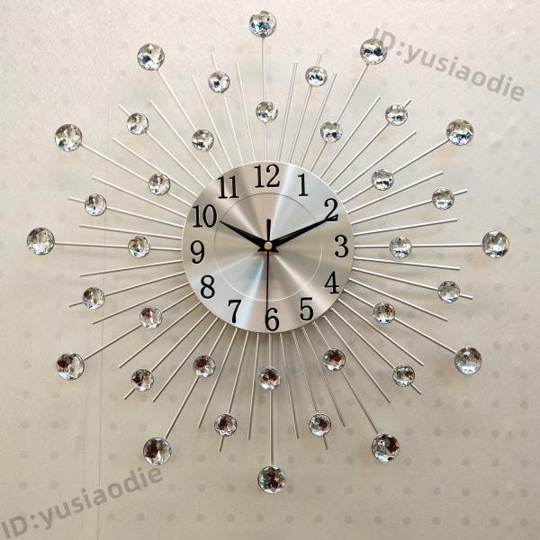 電子鐘 &lt;小芯ahf8&gt; 時鐘 壁掛 造型鐘 靜音 掛鐘 創意時鐘 數字鐘 裝飾掛鐘 數字鐘現代歐式簡約石英鐘家 壁鐘