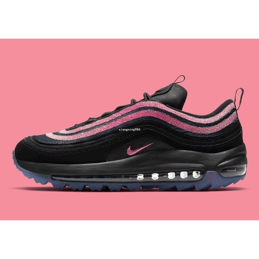 Nike Air Max 97 Golf 燈芯絨 子彈頭 氣墊 運動慢跑鞋DB4698-001