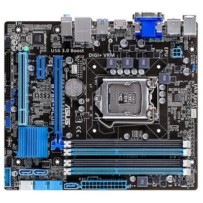 ⚘【現貨速發】Asus/華碩 B75M-PLUS B75M-A 主板1155針四內存