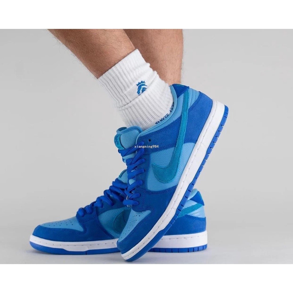 Nike SB Dunk Low Blue Raspberry 麂皮 藍莓 低幫休閒百搭滑板鞋DM0807-400男鞋