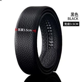 男士皮帶 真皮皮帶 男不帶頭自動扣腰帶 男士新款商務休閑純牛皮無頭褲帶 腰帶 褲帶 皮帶男 商務皮帶 西裝皮帶 皮帶