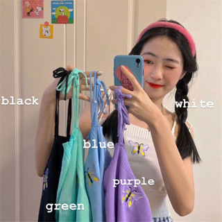 臺灣現/貨✨2025新款夏季【OBIND】吊帶 內搭吊帶 小心機短上衣露臍外穿吊帶打底泫雅網紅內搭背心女針織