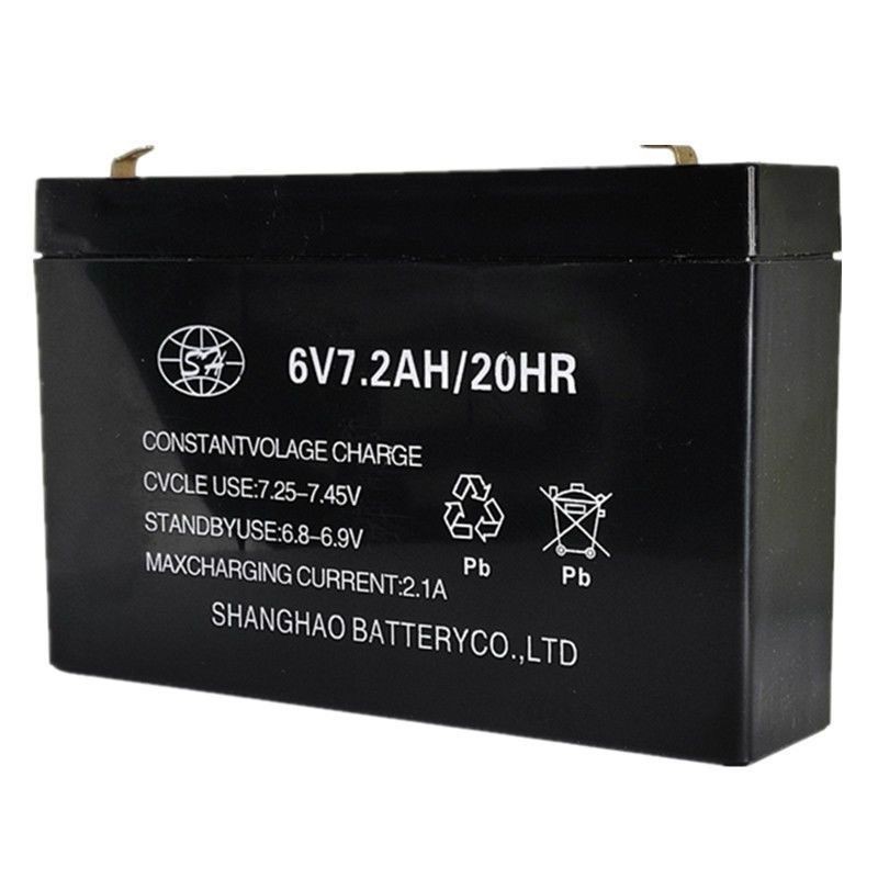6v 電池 蓄電池 SH蓄電池 6V7.2AH/20HR玩具車童車小孩子電動汽車用電瓶