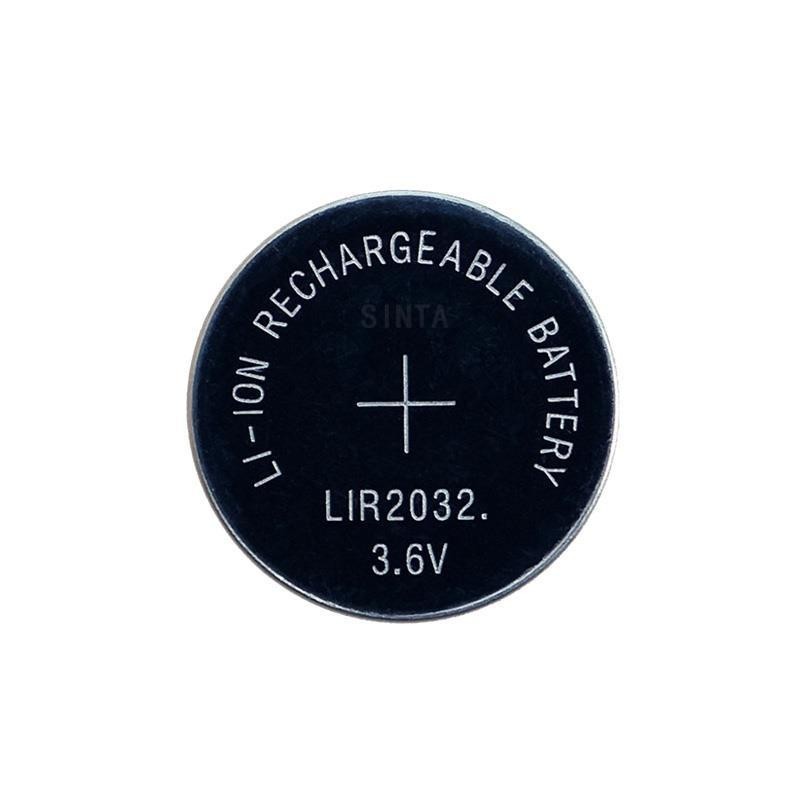 手錶電池 電池 紐扣電池 LIR2032 2025 2016可充電紐扣電池專用液晶充電器套裝3.6V電子