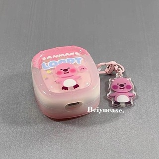 可愛卡通loopy帶掛墜適用airpods3保護套立體airpodspro2耳機套