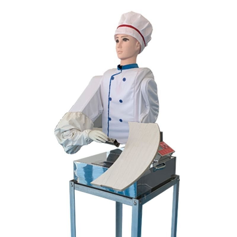 【下單前聊客服實價】削麵機  單刀全自動雙刀削麵機器人 商用全包圍桌臺式小型削麵機器 EYFZ