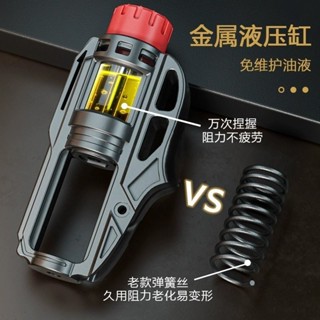 液壓握力器男專業練手力可調節款100kg公斤專業級手指力量鍛煉用