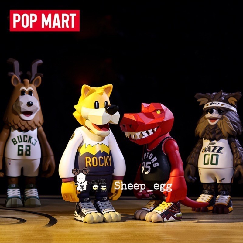 『客訂出貨』羊蛋蛋 轉蛋 扭蛋 盒玩 正版 泡泡瑪特 POP MART coolrainLABO NBA 吉祥物 公仔