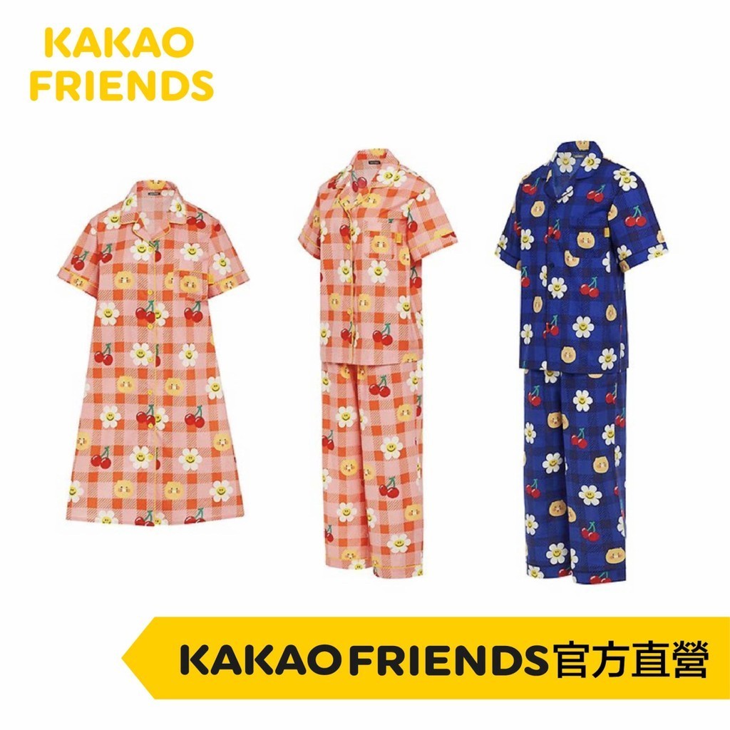 KAKAO FRIENDS wigglewiggle 睡衣 女款 睡裙 睡衣_男款