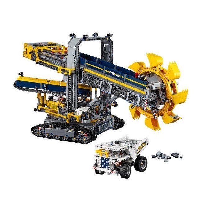 【工廠促銷#諮詢客服問價格】正品LEGO樂高機械科技旂艦 42055 大型礦山鬥輪挖掘機 全新現貨