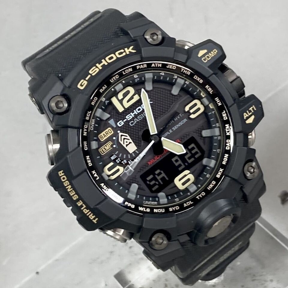 日本行貨★卡西歐 G-SHOCK強悍機能防泥電波錶GWG-1000-1AJF GWG-1000-1 一年保固