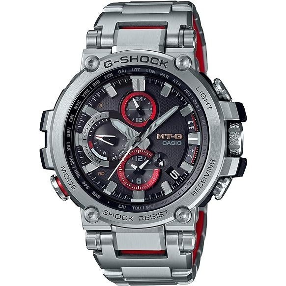 日本行貨★CASIO 卡西歐 光動能電波報時器 手錶 G-Shock MTG-B1000D-1A 1AJF