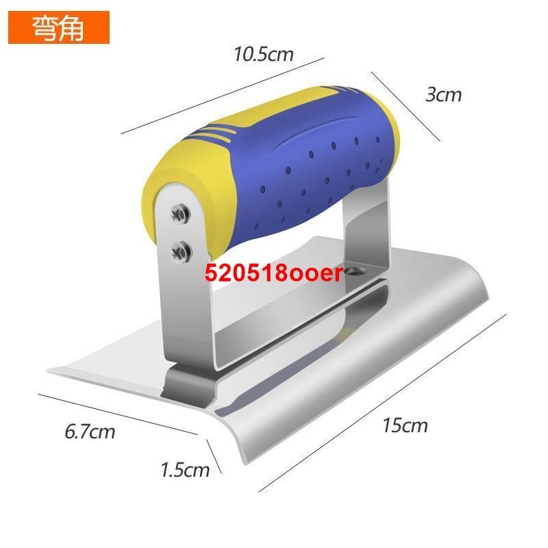 ＃新品＃易力友不銹鋼陰陽角抹灰刀工具墻角圓弧直角內外角水泥切縫拉角器