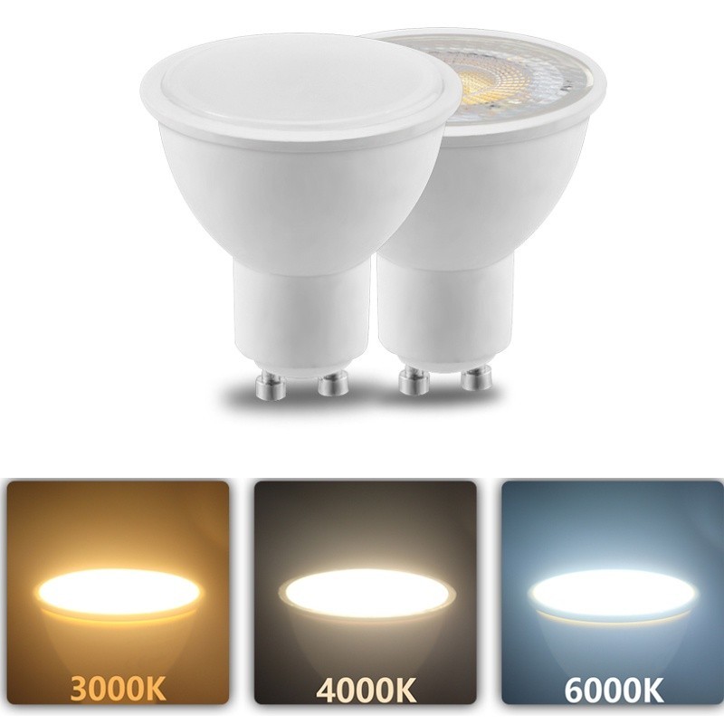 臺灣發🔥38 / 120 度 foco LED 射燈可調光 GU10 AC110V cob 燈泡 Smd 家用照明檯燈