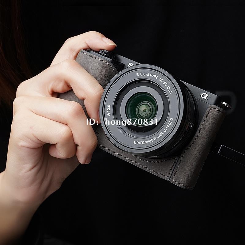 ✨台中出貨✨MrStone索尼ZVE10相機皮套ZV-E10適用於sony真皮保護套相機包配件