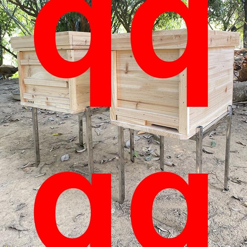 熱銷abc防螞蟻蜂箱架養蜂專用工具不銹鋼蜜蜂蜂箱架蜂糧中蜂花粉蜂箱巢框