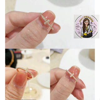 Shaw二手 Tiffany & Co. T 系列 蒂芙尼 18K玫瑰金 滿鑽戒指 女士戒指 線圈戒指 現貨實拍