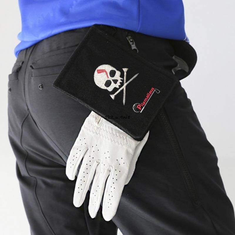 韓版新款 高爾夫球姿勢矯正訓練器強力磁鐵高爾夫球擦布