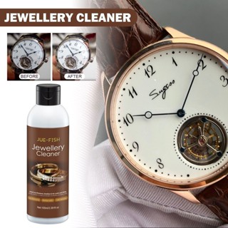 Jue-Fish Jewelry Cleaner Gold Necklace Ring Dial Maintenance