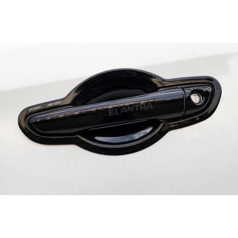 SUSU車品💞現代 Hyundai ELANTRA 6代 6.5代 黑色 拉手 碳纖維 車門 手把 卡夢 把手 門碗