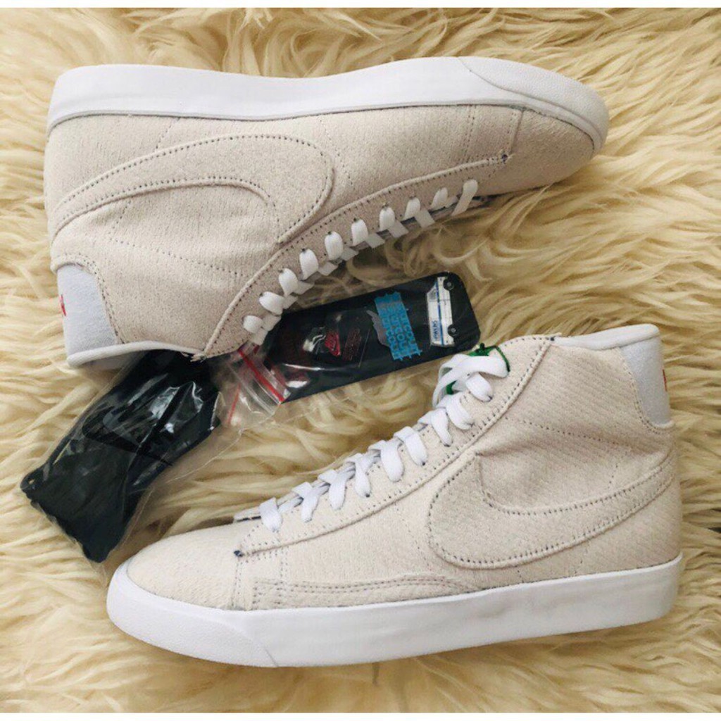 日韓現貨 Nike Blazer Upside Down 米白 怪奇物語 cj6102 100