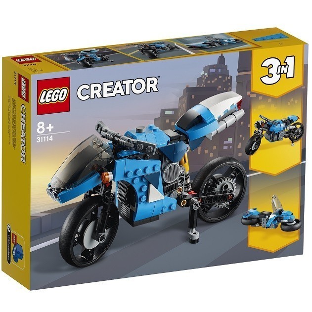 LEGO 31114 創意系列 超級摩托車【必買站】樂高盒組