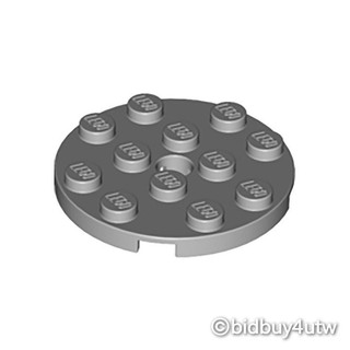 LEGO零件 圓形平板 4x4 60474 淺灰色 4515351【必買站】樂高零件
