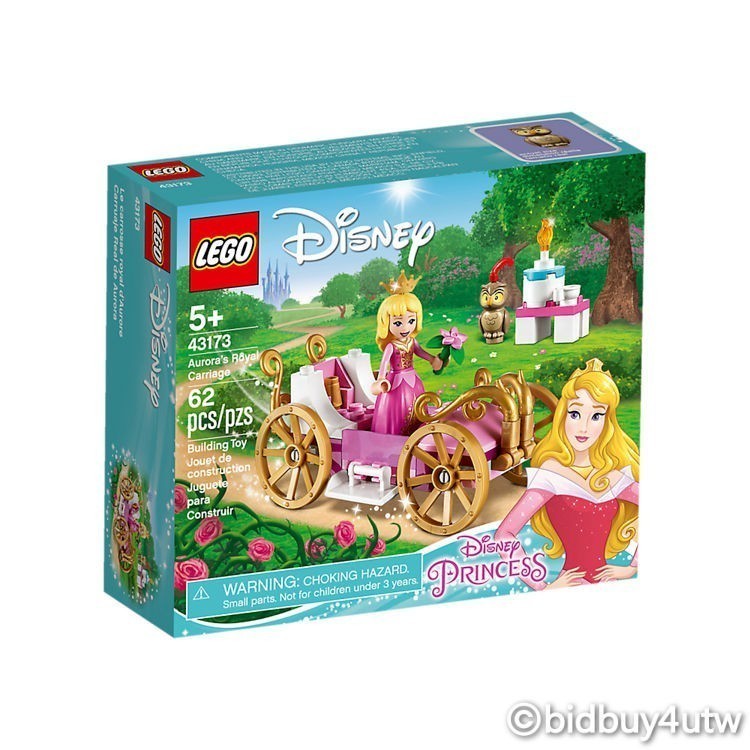 LEGO 43173 奧蘿拉公主的皇家馬車 迪士尼公主系列【必買站】樂高盒組