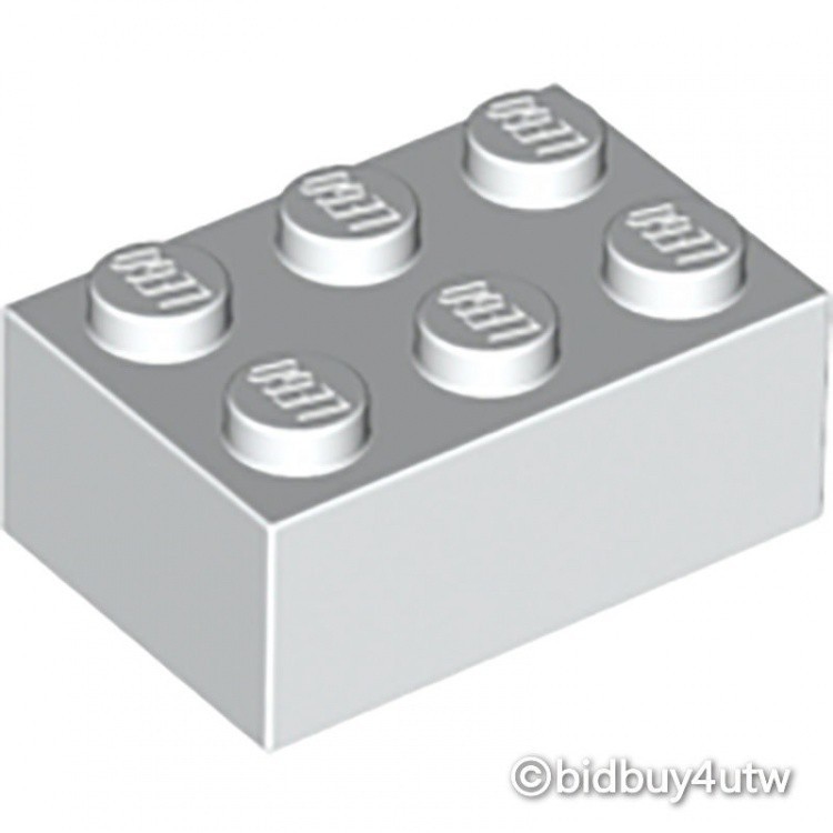LEGO零件 基本磚 2x3 3002 白色 300201【必買站】樂高零件