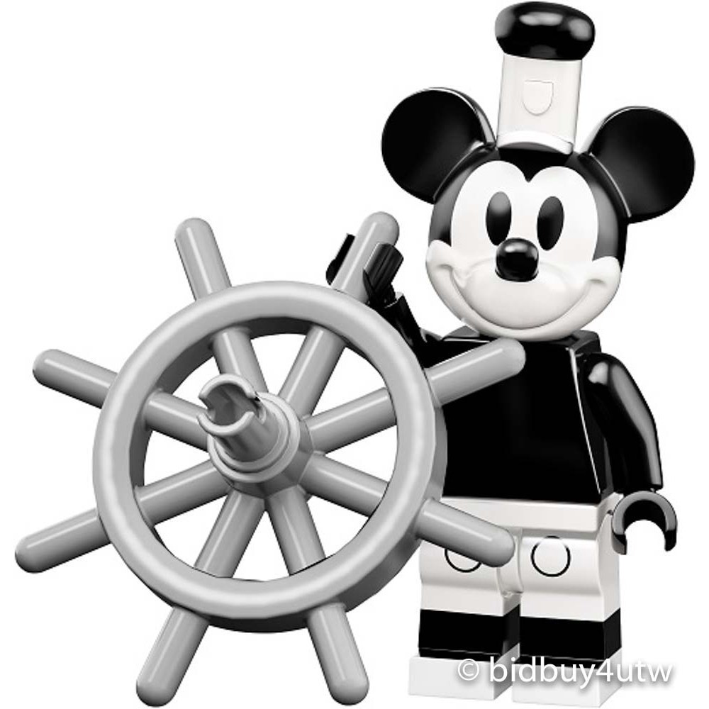LEGO人偶 黑白米奇 迪士尼人偶包 71024_1【必買站】 樂高人偶