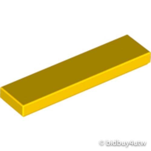 LEGO零件 平滑磚 1x4 2431 黃色 243124【必買站】樂高零件