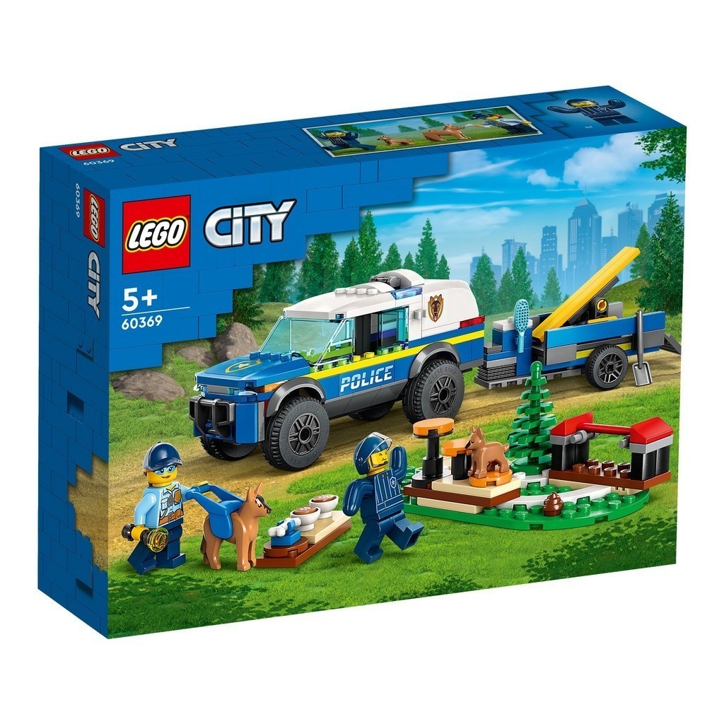 LEGO 60369 移動式警犬訓練 城市系列【必買站】樂高盒組