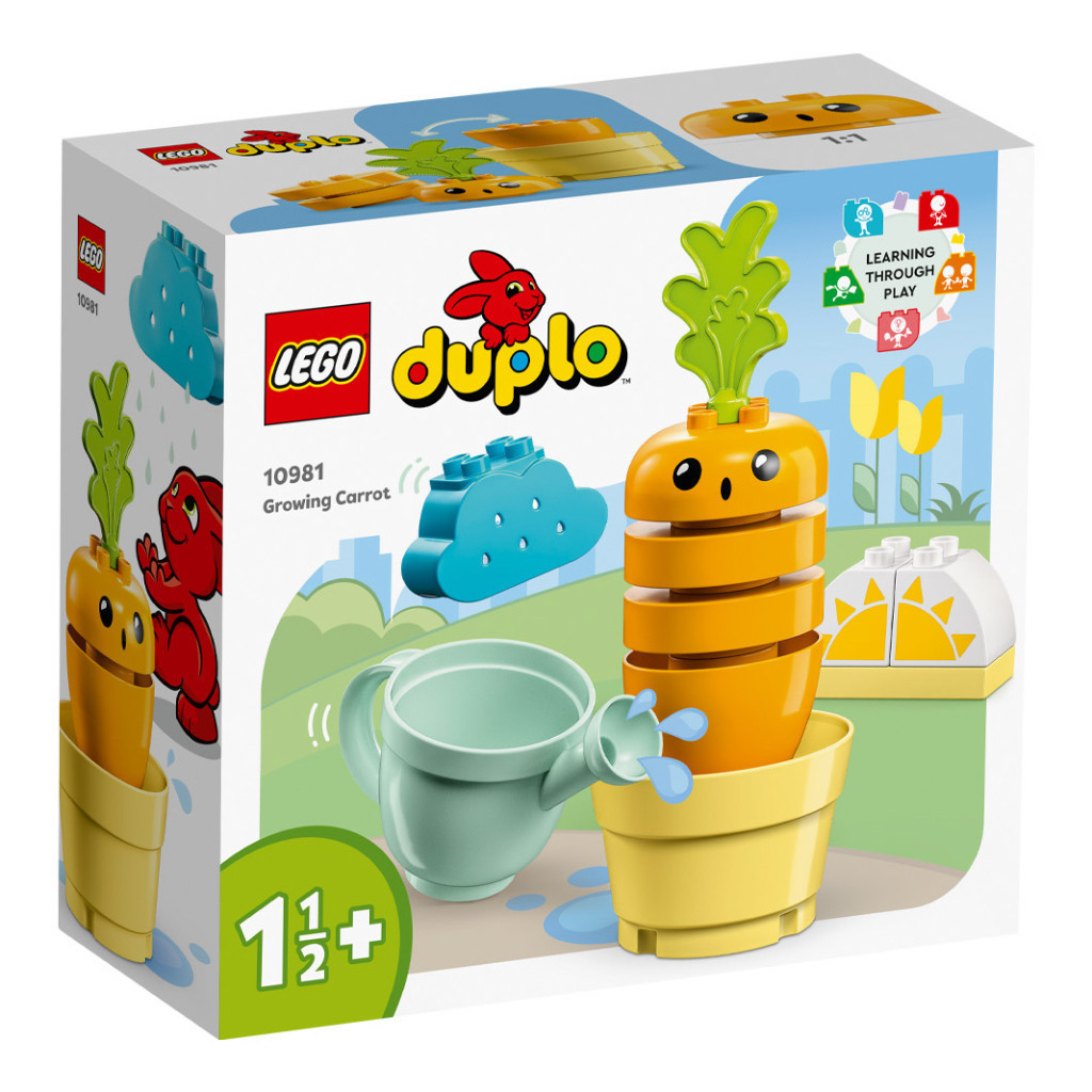 LEGO 10981 紅蘿蔔種植趣 得寶系列【必買站】樂高盒組