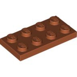 LEGO零件 薄板磚 2x4 深橘色 3020 4535928 4164449【必買站】樂高零件