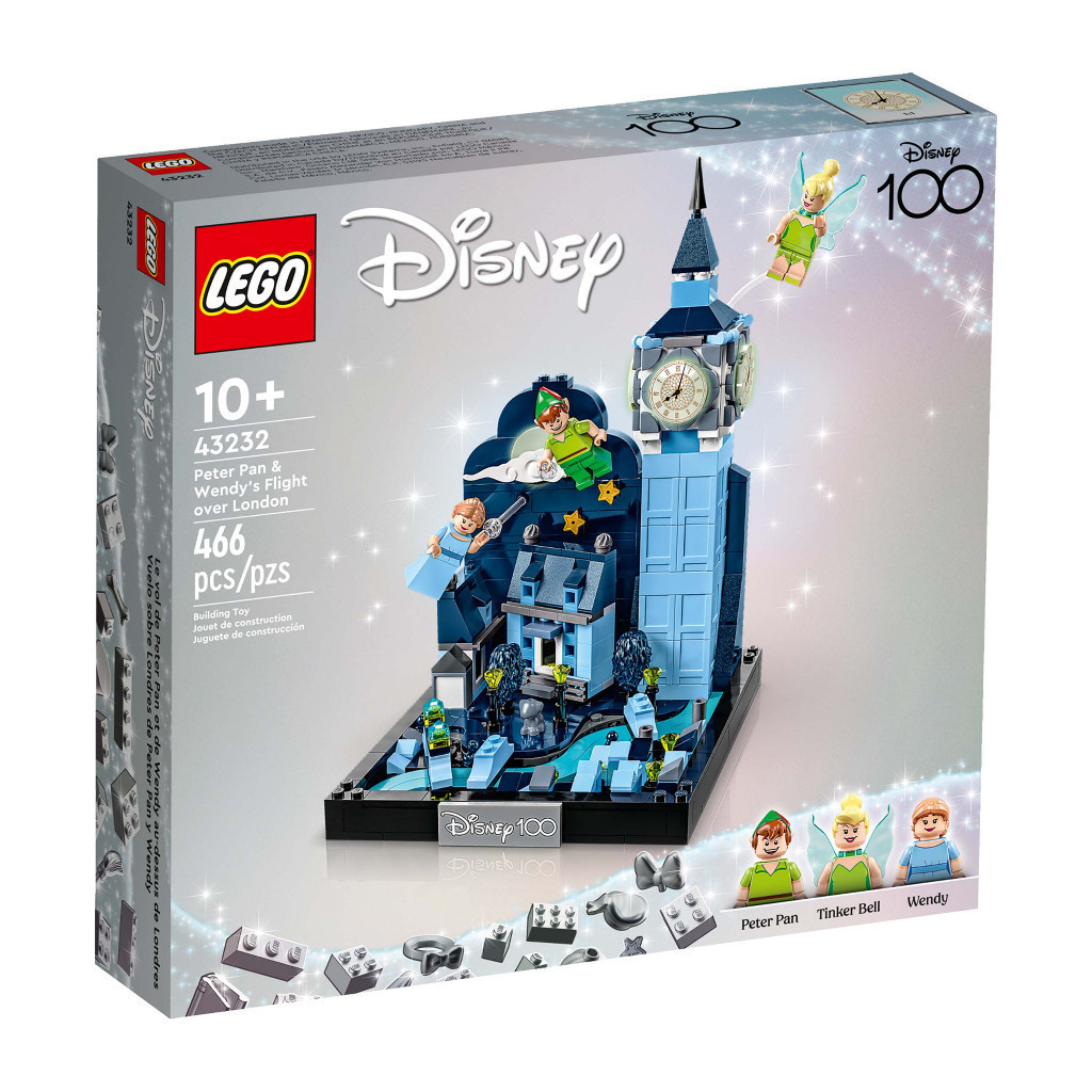 LEGO 43232 彼得潘和溫蒂飛越倫敦 樂高 Disney系列【必買站】樂高盒組