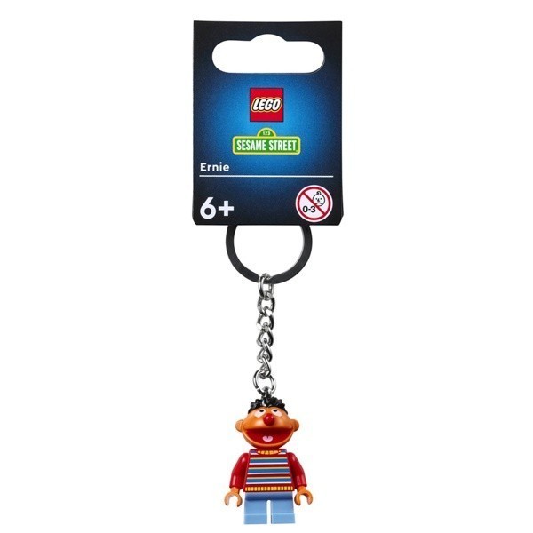 LEGO 854195 芝麻街 - 恩尼 鑰匙圈【必買站】樂高鑰匙圈